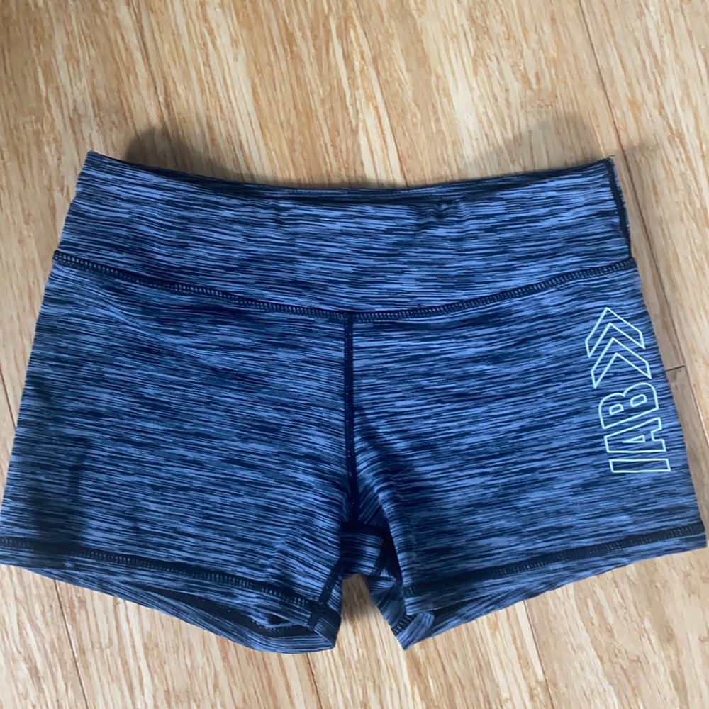 Heather gray IAB shorts